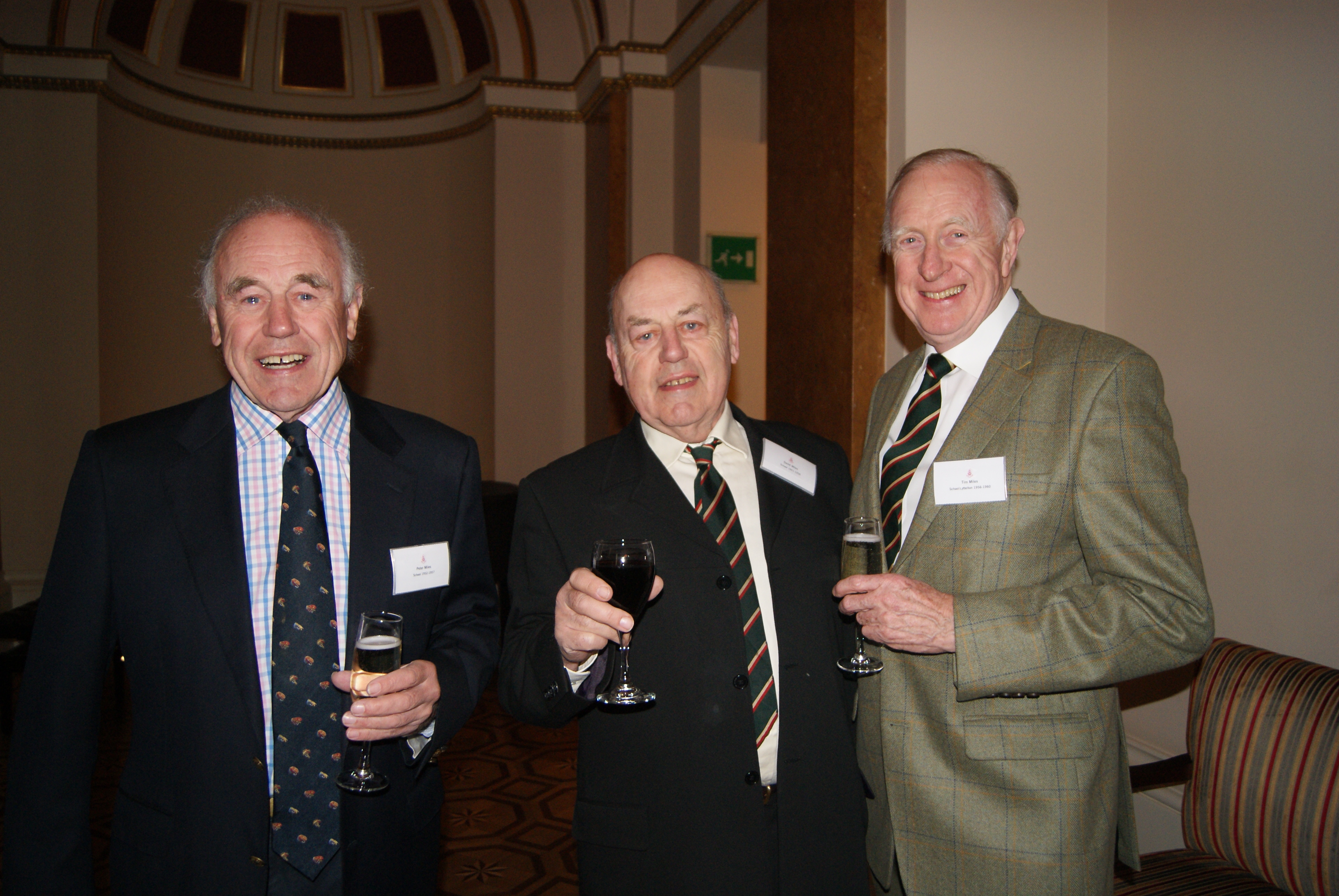 Brothers - Peter, David and Tim Miles